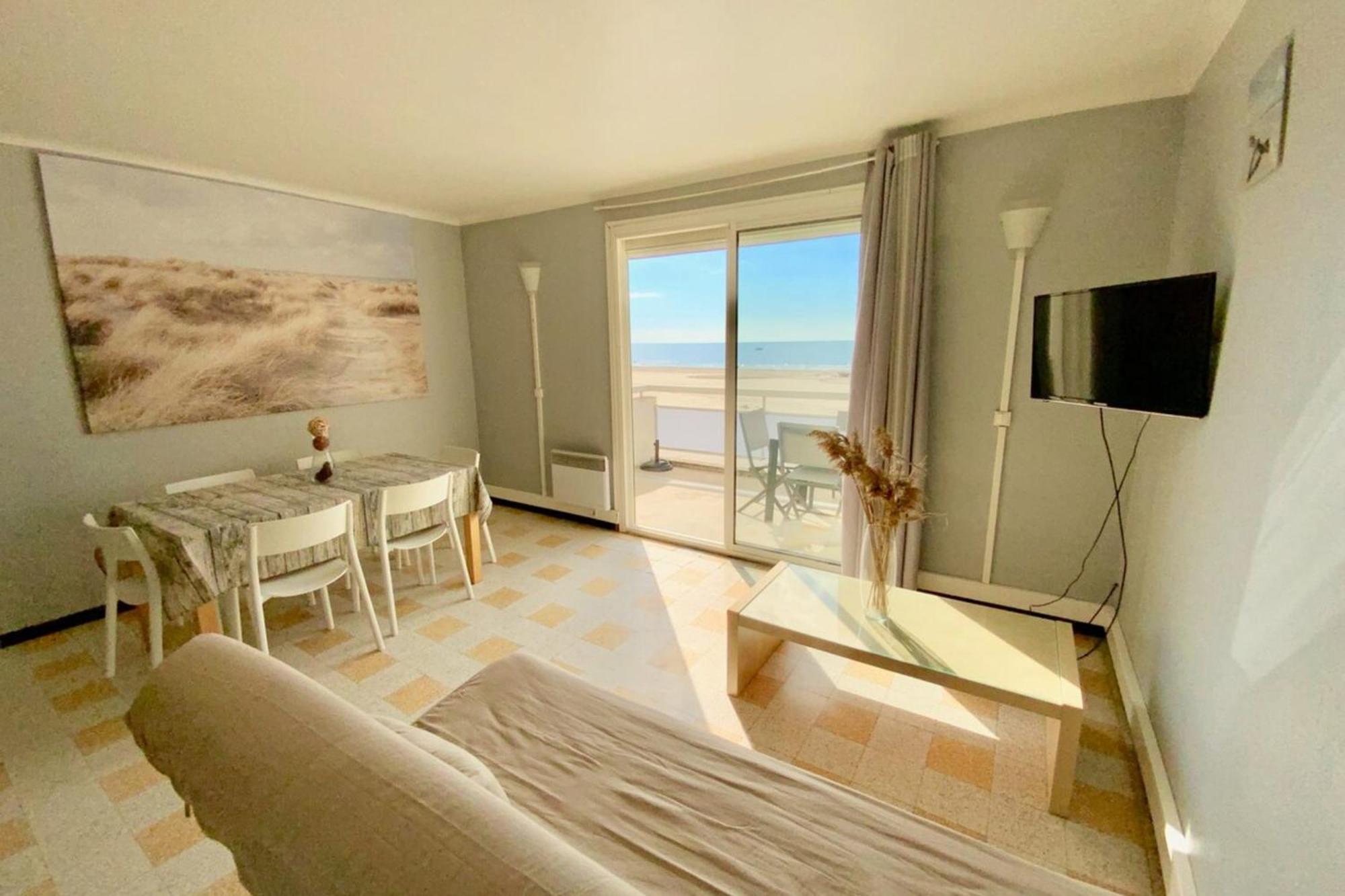 The Beach - Beachfront 2 Bedrooms With View ! Palavas-les-Flots Luaran gambar